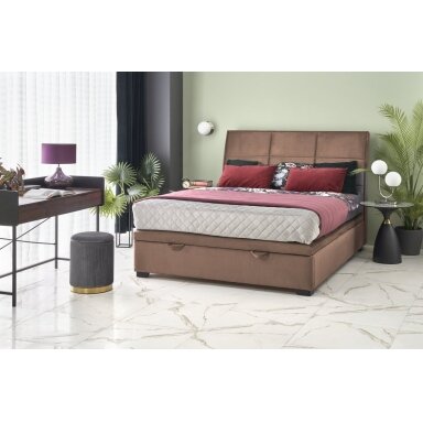 CONTINENTAL 2 160cm smėlio spalvos lova