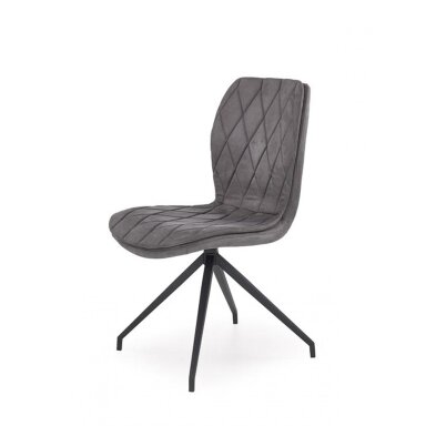 K237 pilka kėdė