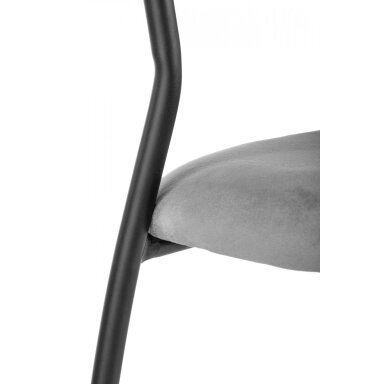 K426 pilka kėdė