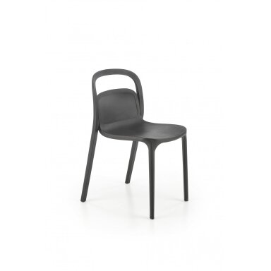 K490 juoda kėdė