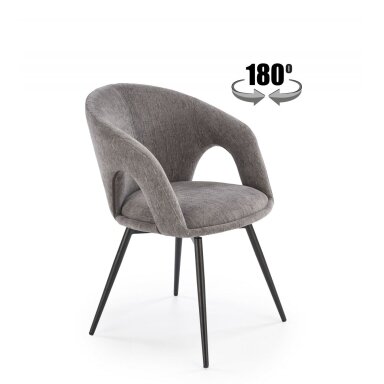 K550 pilka kėdė
