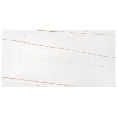 UNIVERSE 2, coffee table, white marble / gold